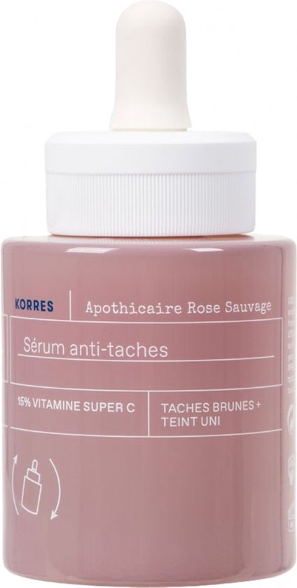 Apothecary Wild Rose Spotless Serum - Rozjasnující Pletové Sérum Proti Tmavým Skvrnám + Vráskám