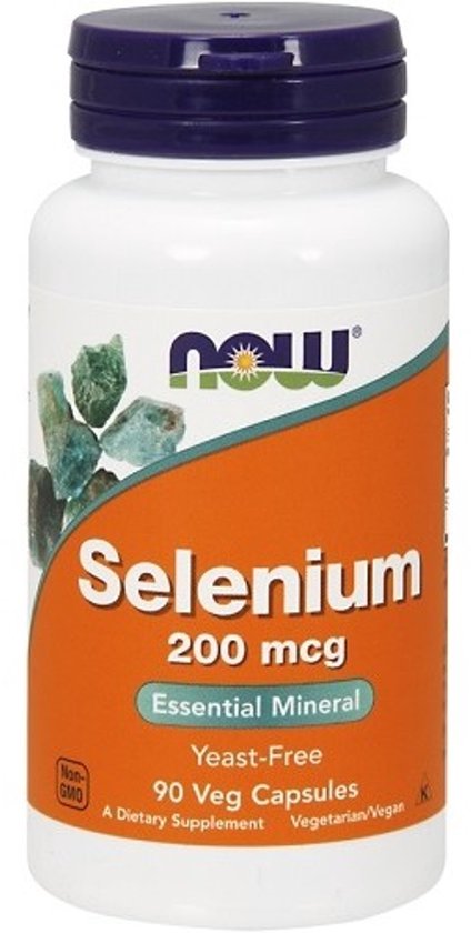 Vitaminen - Selenium 200mcg 90 Capsules - Now