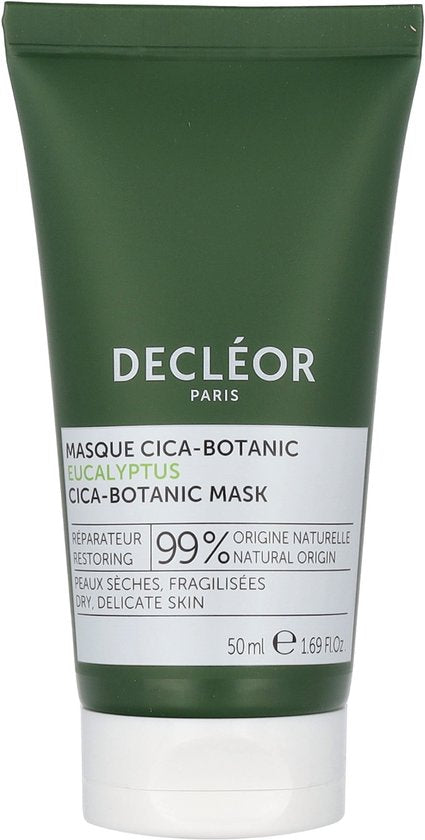 Decleor Cica-Botanic Eucalyptus Masker - Verzorgend en kalmerend gezichtsmasker - 50 ml