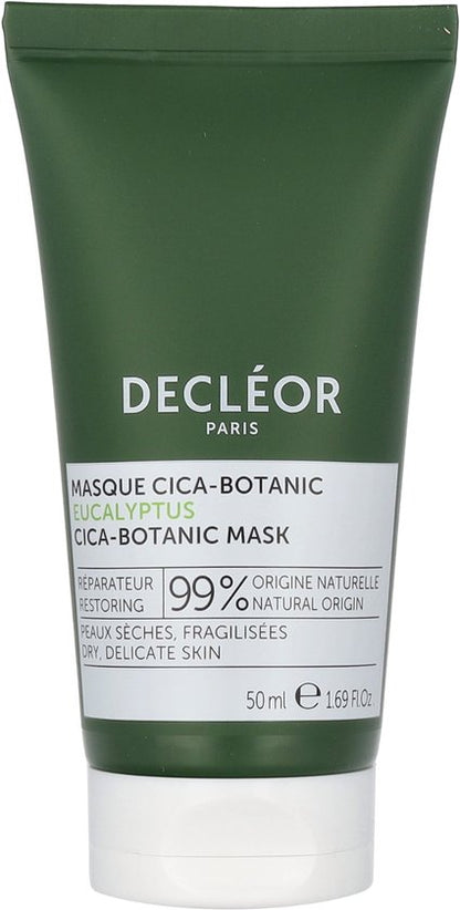 Decleor Cica-Botanic Eucalyptus Masker - Verzorgend en kalmerend gezichtsmasker - 50 ml