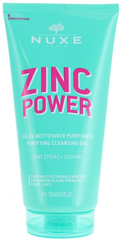 Nuxe Face Zinc Power Purifying Cleansing Gel 150ml