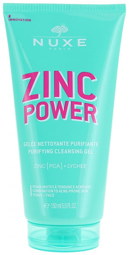 Nuxe Face Zinc Power Purifying Cleansing Gel 150ml
