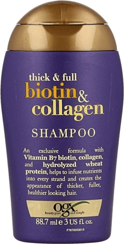 OGX Mini Shampoo Thick & Full Biotin & Collagen | 89 ml
