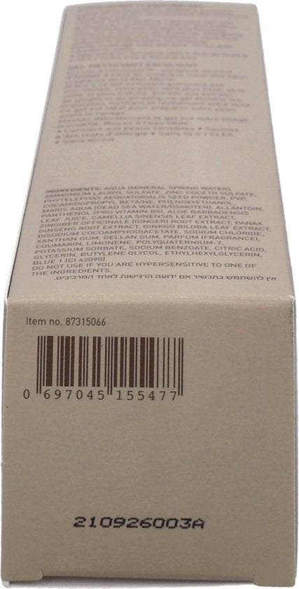 AHAVA MAN Exfoliërende Reinigingsgel - Diepe Reiniging & Verfrissing | Verwijdert Verstopte Poriën | Zachte en Energiegevende Formule | Gezichtsreiniger voor mannen - 100ml