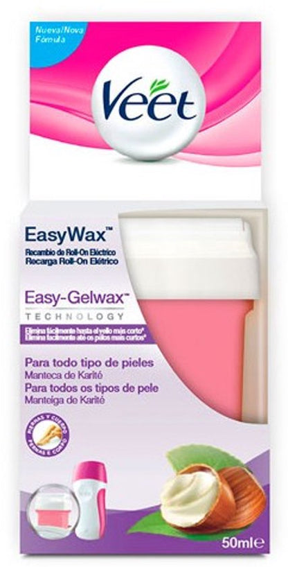 Electrische Roll-On Navulling Easy Wax Veet (50 ml)
