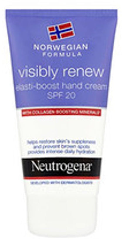 Neutrogena - Visibly Renew SPF 20 Elasti Boost Hand Cream - 75ml