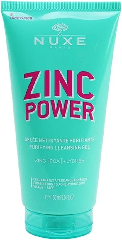 Nuxe Face Zinc Power Purifying Cleansing Gel 150ml