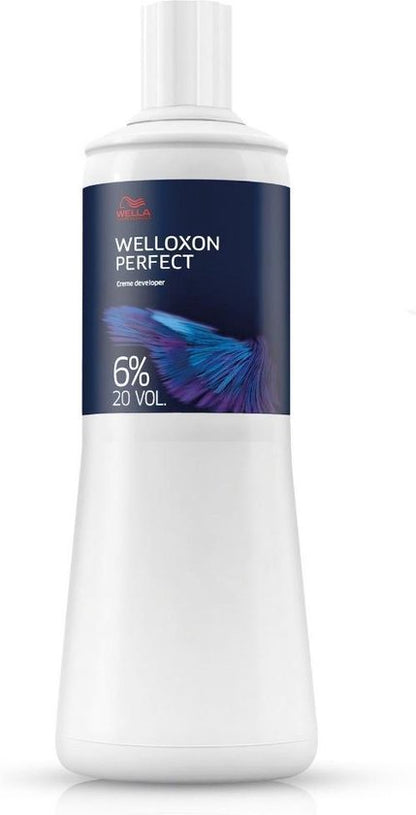 Geleidelijk haarverlichtingsproduct Wella 6% 20 vol (1000 ml)