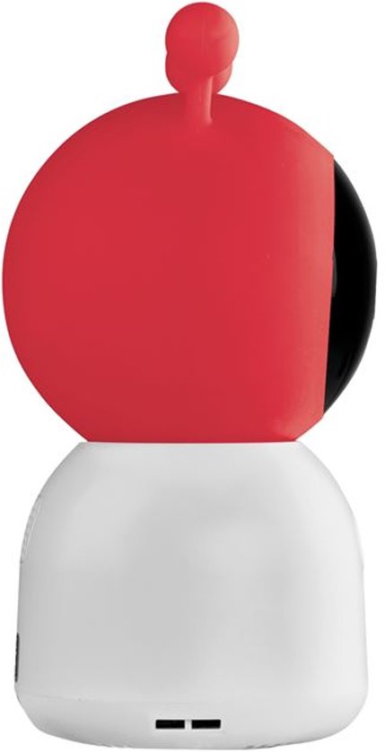 omajin Baby Camera - IP-camera - Babycam - 2K HD - Pan & Tilt - Bewegingsmelder - Nachtzicht - Tweerichtingsaudio - incl. 64GB MicroSD-kaart - Wit