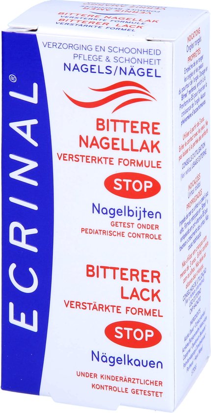 ECRINAL Bitter-Nagellack gegen Nägelkauen, 10 ml Lösung