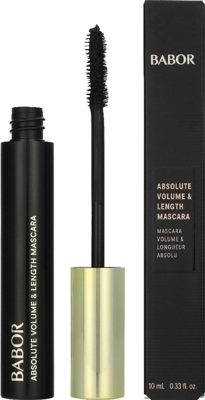 Babor Absolute Volume & Length Mascara - Zwart 3D-volume met power-siliconenborsteltje - 10ml