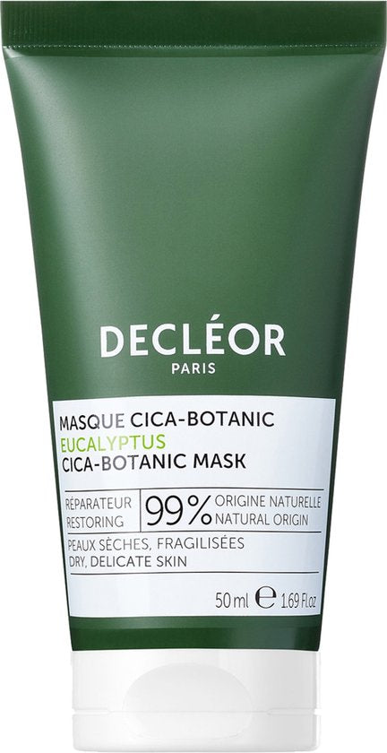 Decleor Cica-Botanic Eucalyptus Masker - Verzorgend en kalmerend gezichtsmasker - 50 ml