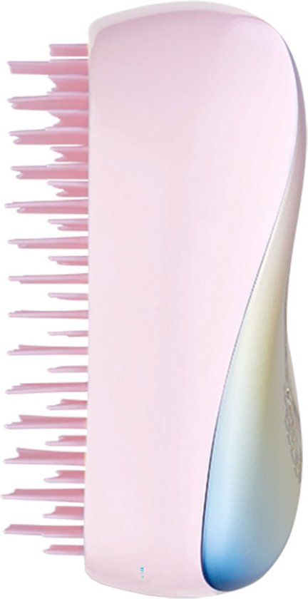 Tangle Teezer - Pearlescent Matte Chrome Compact Styler - Professional Hairbrush