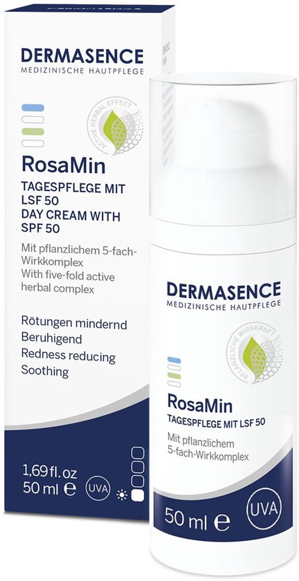 DERMASENCE RosaMin Tinted day cream medium with SPF 50 30ml