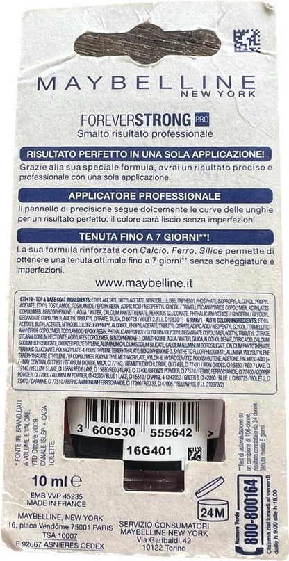 Maybelline Tenue & Strong Pro Nagellak -490 Rose Salsa