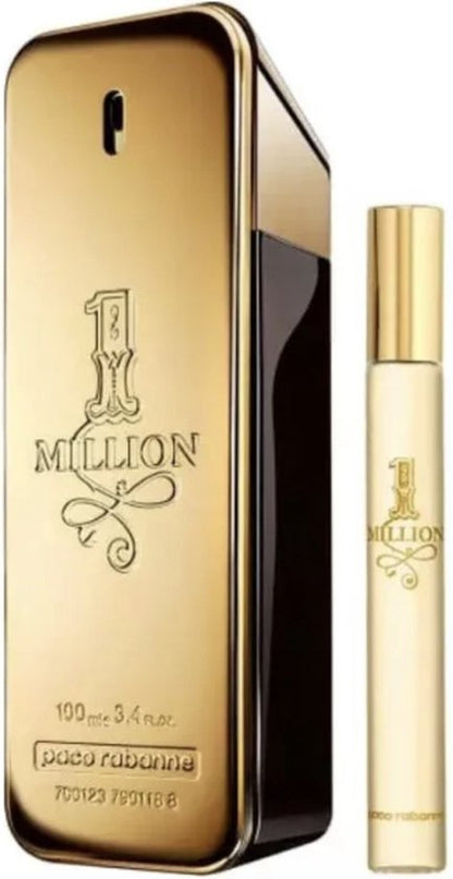 Paco Rabanne 1 Million Giftset 110 ml - Edt Spray 100ml/Edt 10ml/GWP