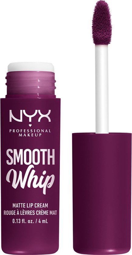 NYX Professional Makeup - Smooth Whip Matte Lip Cream Berry Bed Sheet - Vloeibare lippenstift - 4ML