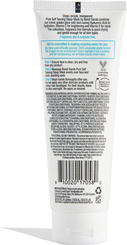 Bondi Sands Self Tanning Sleep Mask 75 ml - All Skin Tones