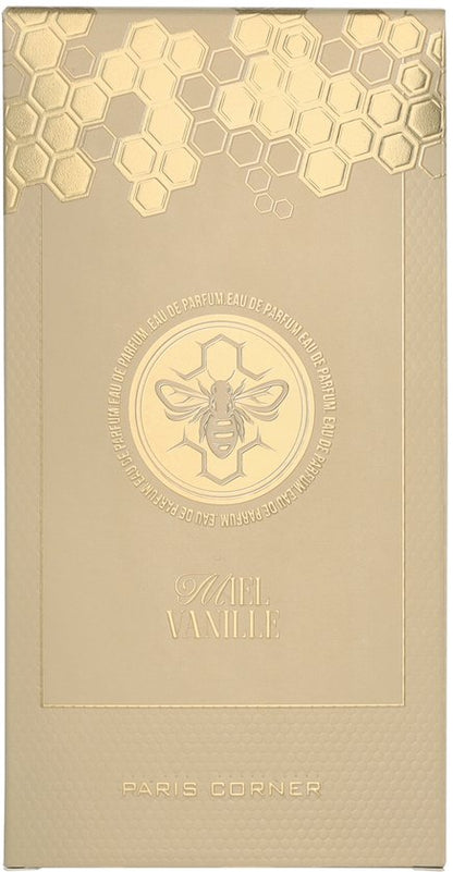 Paris corner Miel Vanille - Eau de Parfum - 100 ml