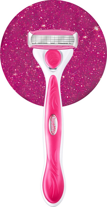 Wilkinson Woman Scheermesjes Quattro Sensitive 4 stuks