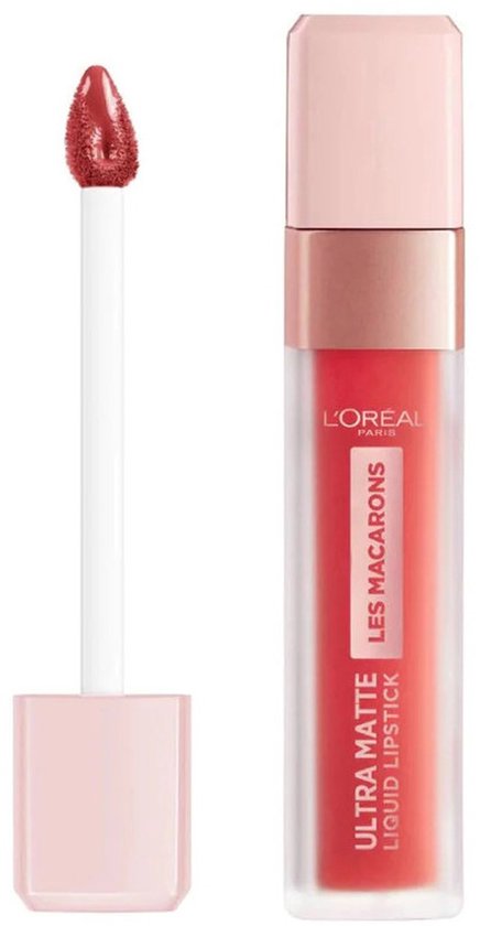 L'Oréal Paris Les Macarons Langhoudende Matte Lipstick - 824 Guava Gush – Roze – 6,7 ml