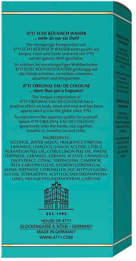 4711 Original Eau De Cologne (150 ml)