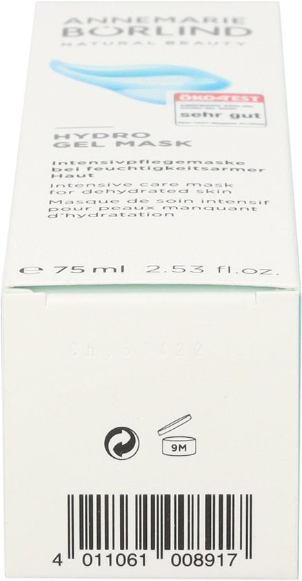 Annemarie Börlind Masker Hydro gel - 75 ml
