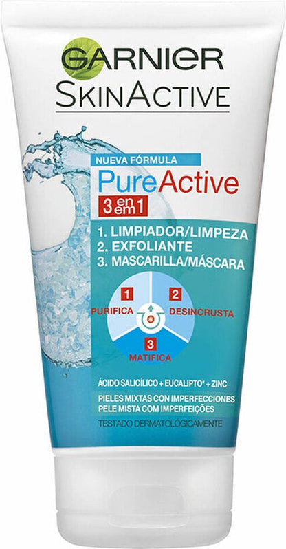 Garnier - Gezichtsreinigingsgel Pure Active Garnier - Unisex -