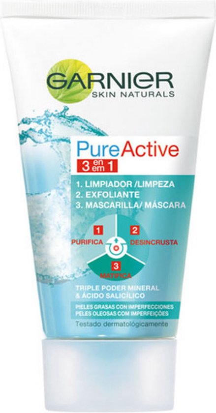 Garnier - Gezichtsreinigingsgel Pure Active Garnier - Unisex -