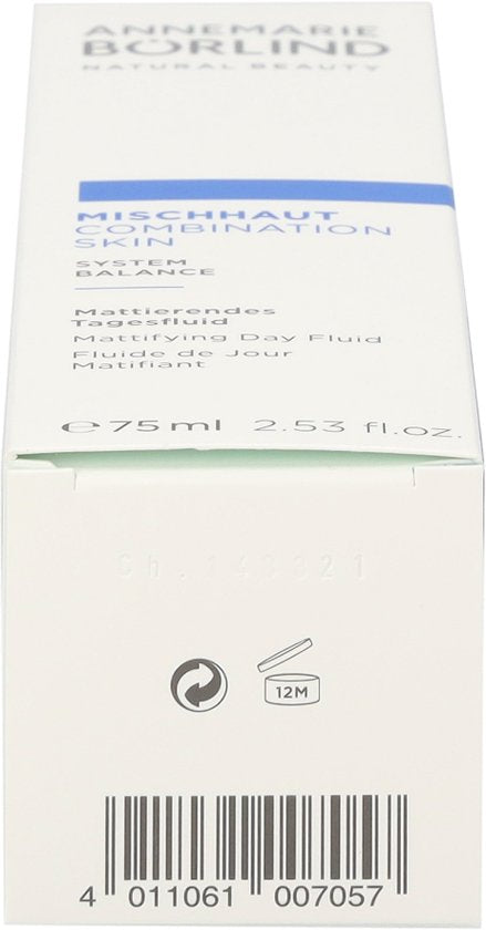 Annemarie Borlind Mischhaut Combination Skin System Balance Dagcrème - 75 ml