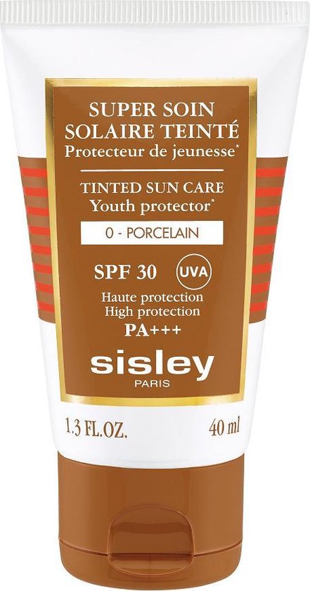Sisley Super Soin Solaire Visage SPF30 Porcelain - Zonnebrand - 40 ml