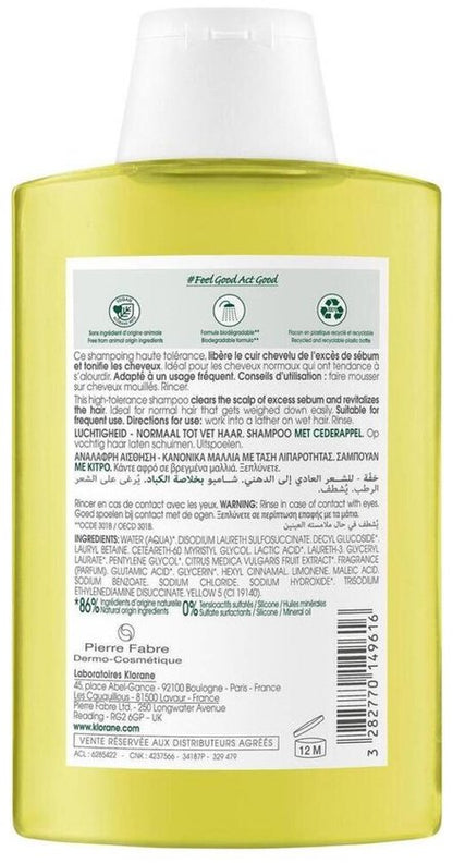 Klorane Cider Shampoo