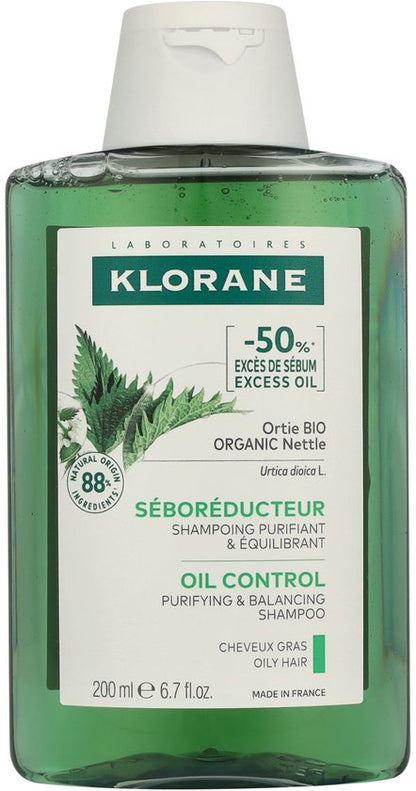 Klorane Haar Ortie Ortie/Brandnetel Shampoo Vet Haar 200ml