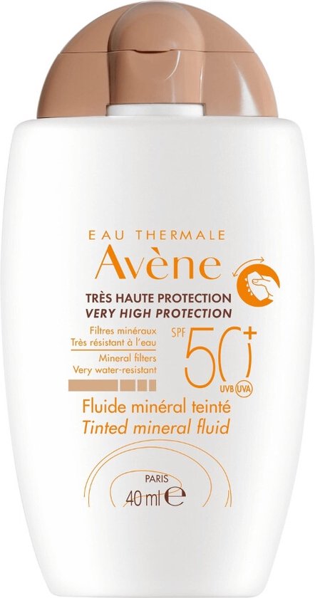 Avène Minerale Getinte Zonfluide SPF 50 - 40 ml