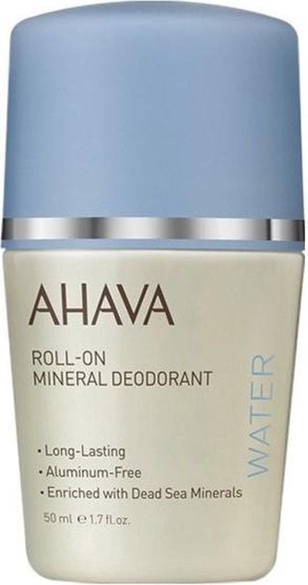 AHAVA Magnesium deodorant | Vermindert zweet en geurtjes | Houdt de oksels droog, Geschikt voor de gevoelige huid (VEGAN, Alcohol- en parabenenvrij, 5