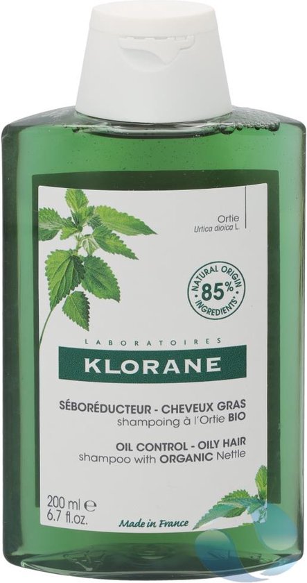 Klorane Haar Ortie Ortie/Brandnetel Shampoo Vet Haar 200ml