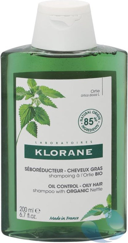 Klorane Haar Ortie Ortie/Brandnetel Shampoo Vet Haar 200ml