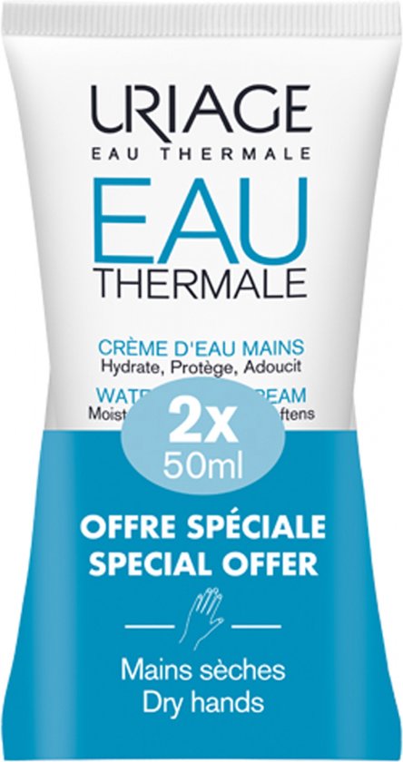 Uriage Crème D'Eau Hands Set van 2 x 50 ml