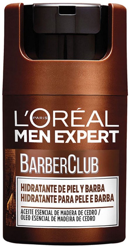 L'Oréal Paris - Hydraterende Huid- en Baardcrème - Barber Club Men Expert 50ml
