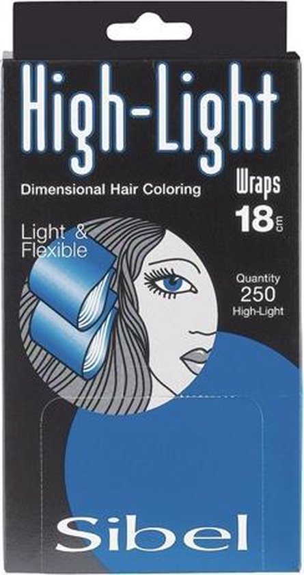 Sibel High-Light Wraps 250st  10x18cm
