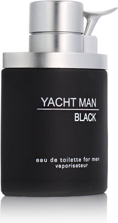 Myrurgia Yacht Man Black EDT Spray - Herenparfum met unieke geur - 100 ml