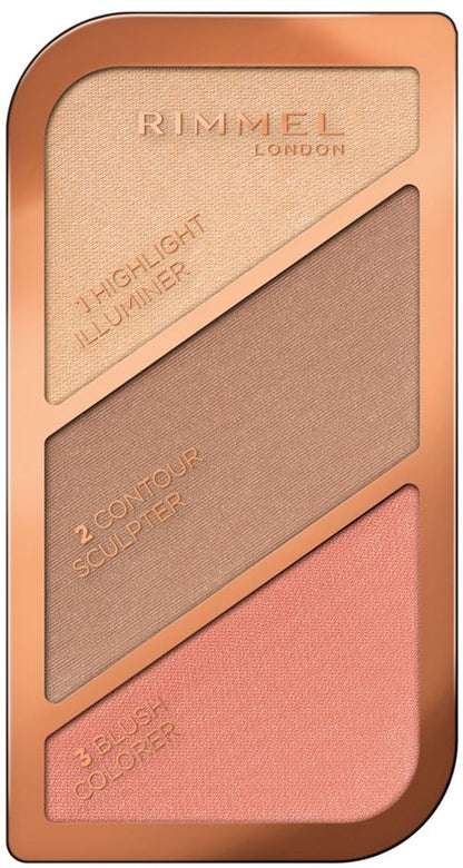 Rimmel London Kate Sculpting Palette Gezichtspoeder - Coral Glow