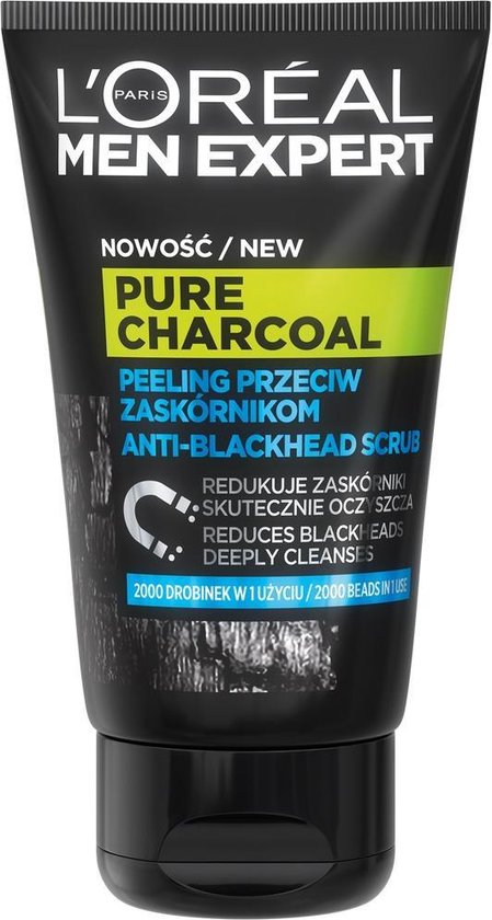 L'Oreal - Men Expert Peeling Against Blackheads Pure Power Charcoal 100Ml