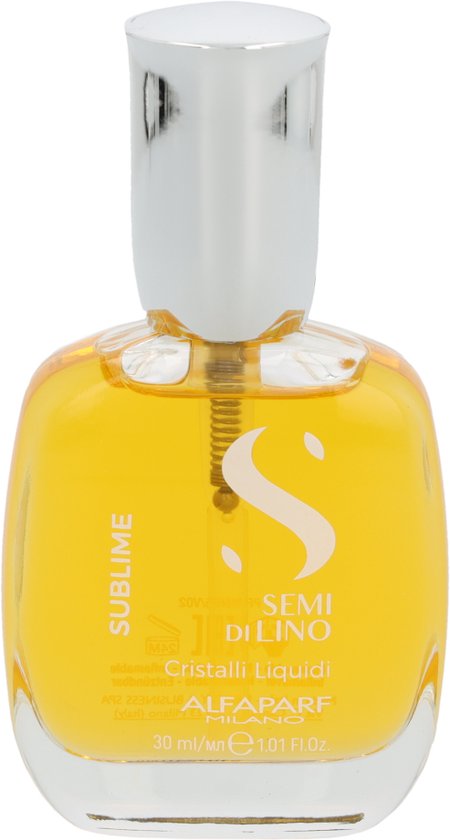 Alfaparf Milano - Semi Di Lino Sublime Cristal Liquid The Original -haar olie 30ml