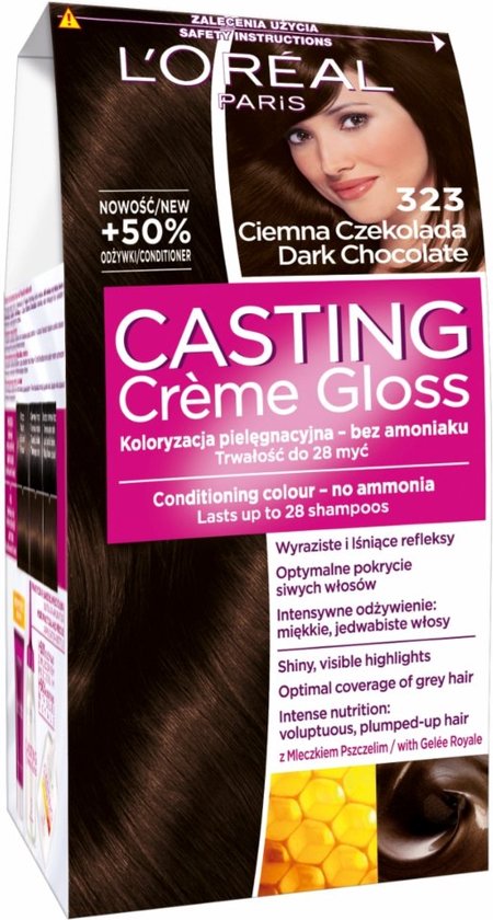 Casting Creme Gloss haarkleur 323 Dark Chocolate