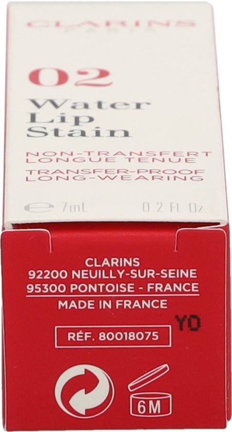 Clarins Lip Lip Stain - 02 Orange Water - 7 ml