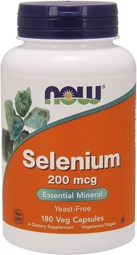 Vitaminen - Selenium 200mcg 90 Capsules - Now