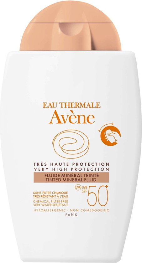 Avène Minerale Getinte Zonfluide SPF 50 - 40 ml