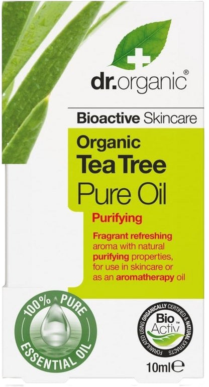 Dr. Organic Tea Tree Pure Olie - 10 ml