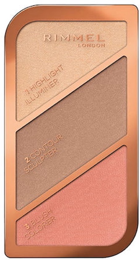 Rimmel London Kate Sculpting Palette Gezichtspoeder - Coral Glow